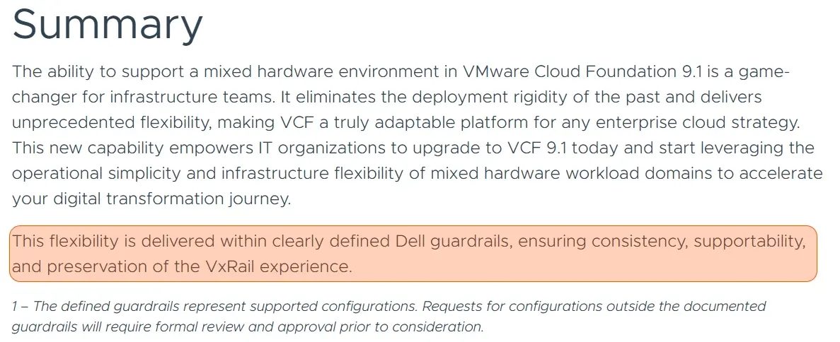VMware alternatives 2026 — VCF 9.1 Dell VxRail lock-in analysis